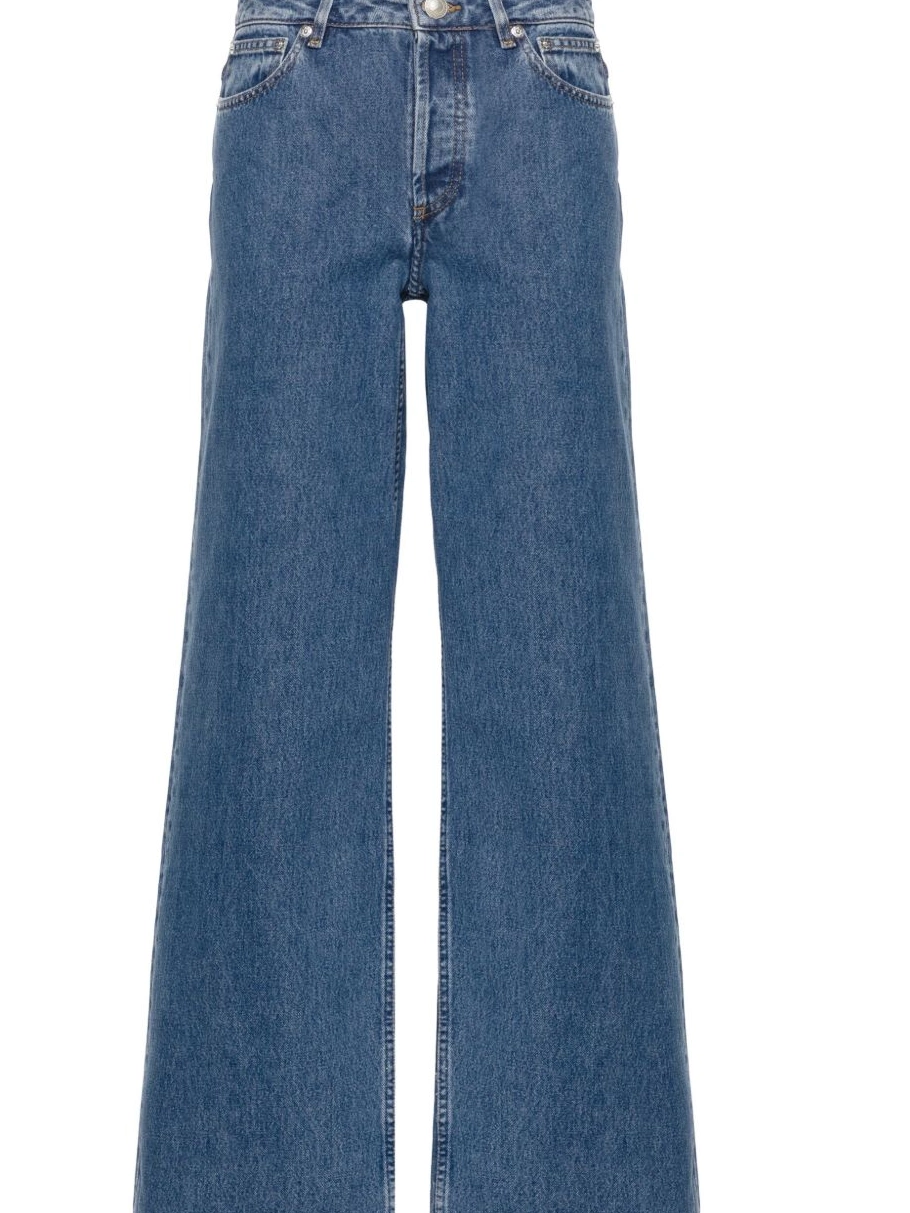 Affordable Elisabeth high-rise A.P.C. Women wide-leg jeans 0426